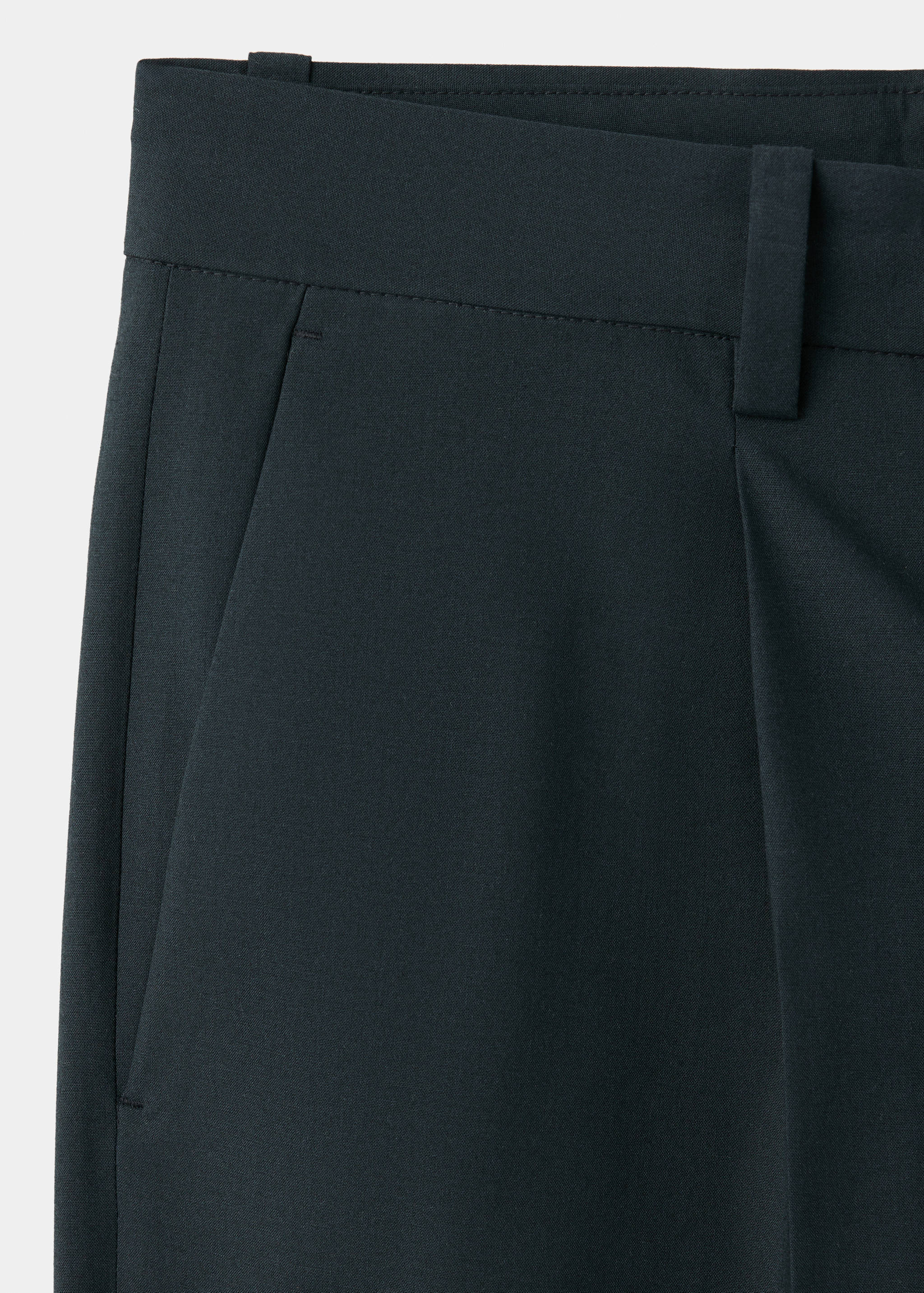 Mango pantalon boston in navy - Image 3