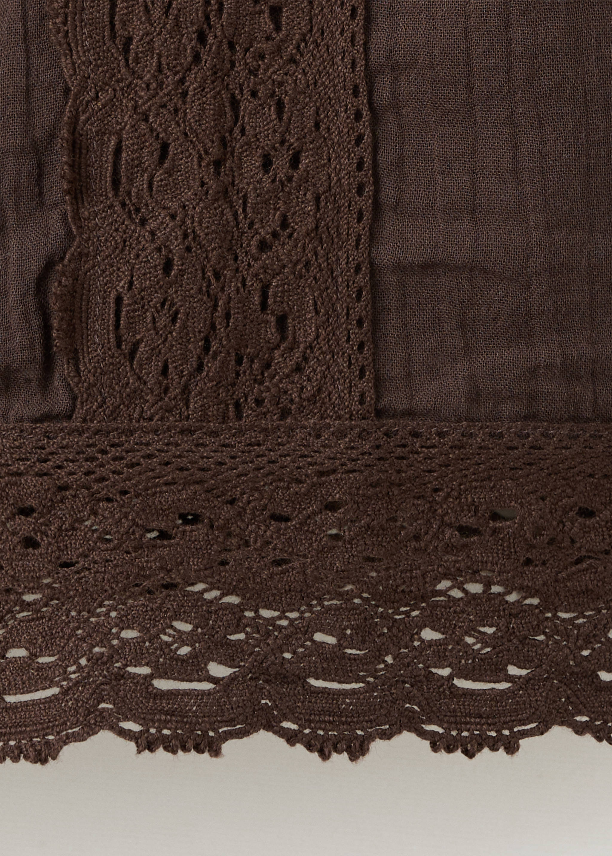 Mango blusa eva in brown - Image 3