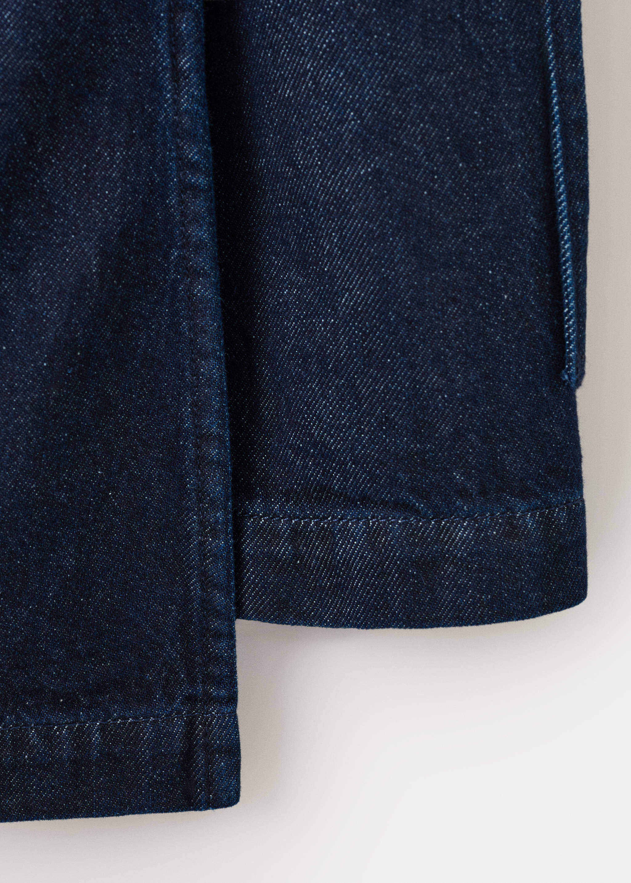 Mango vestido tossa in soft denim - Image 3