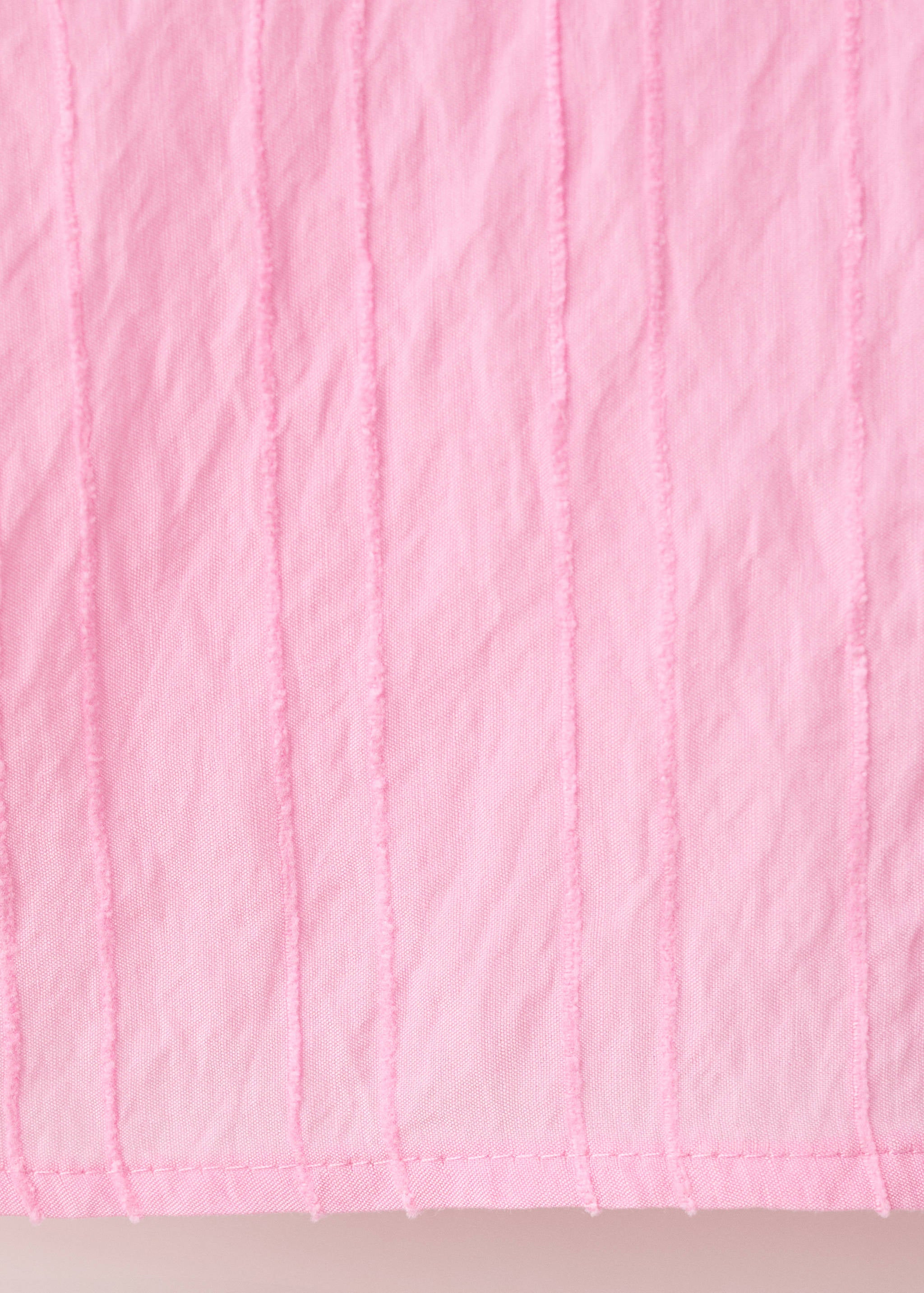 Mango camisa flow in pink - Image 3