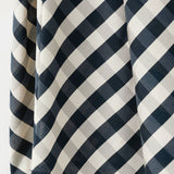 Mango falda vichy in navy - Image 3