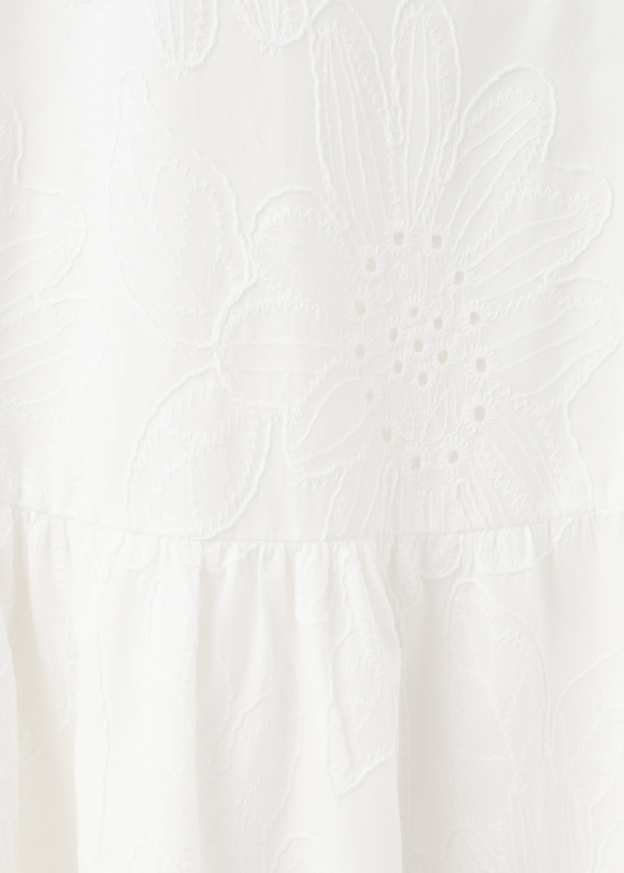 Mango vestido olivia in off white - Image 3
