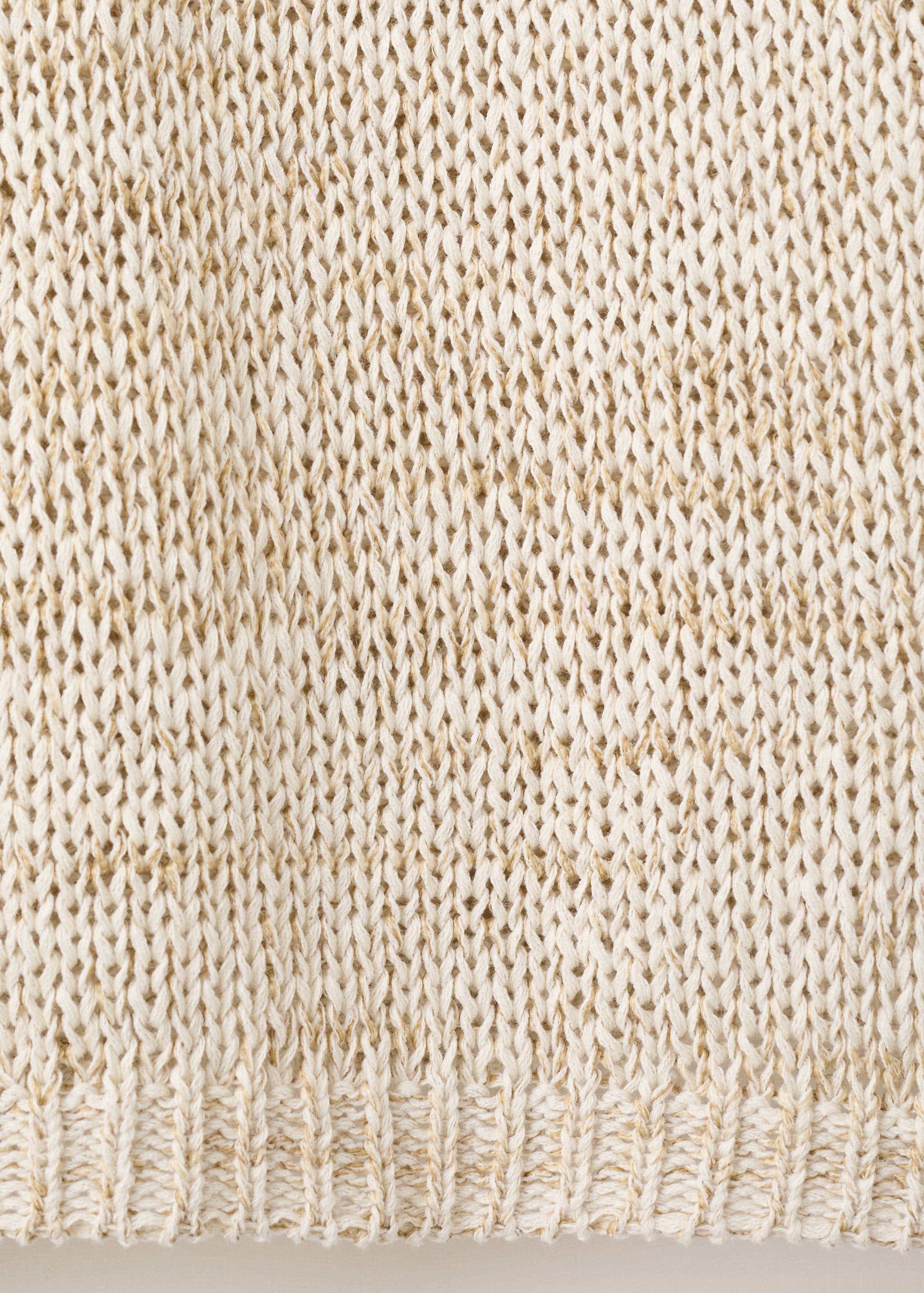 Mango jersey paquita in beige - Image 3