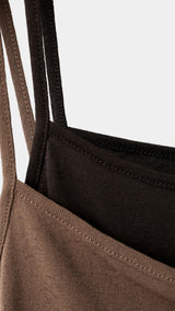 Mango top noa in brown - Image 3