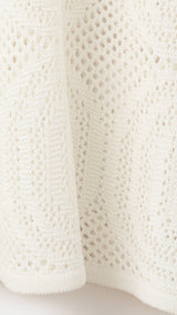 Mango vestido boniato in white - Image 3