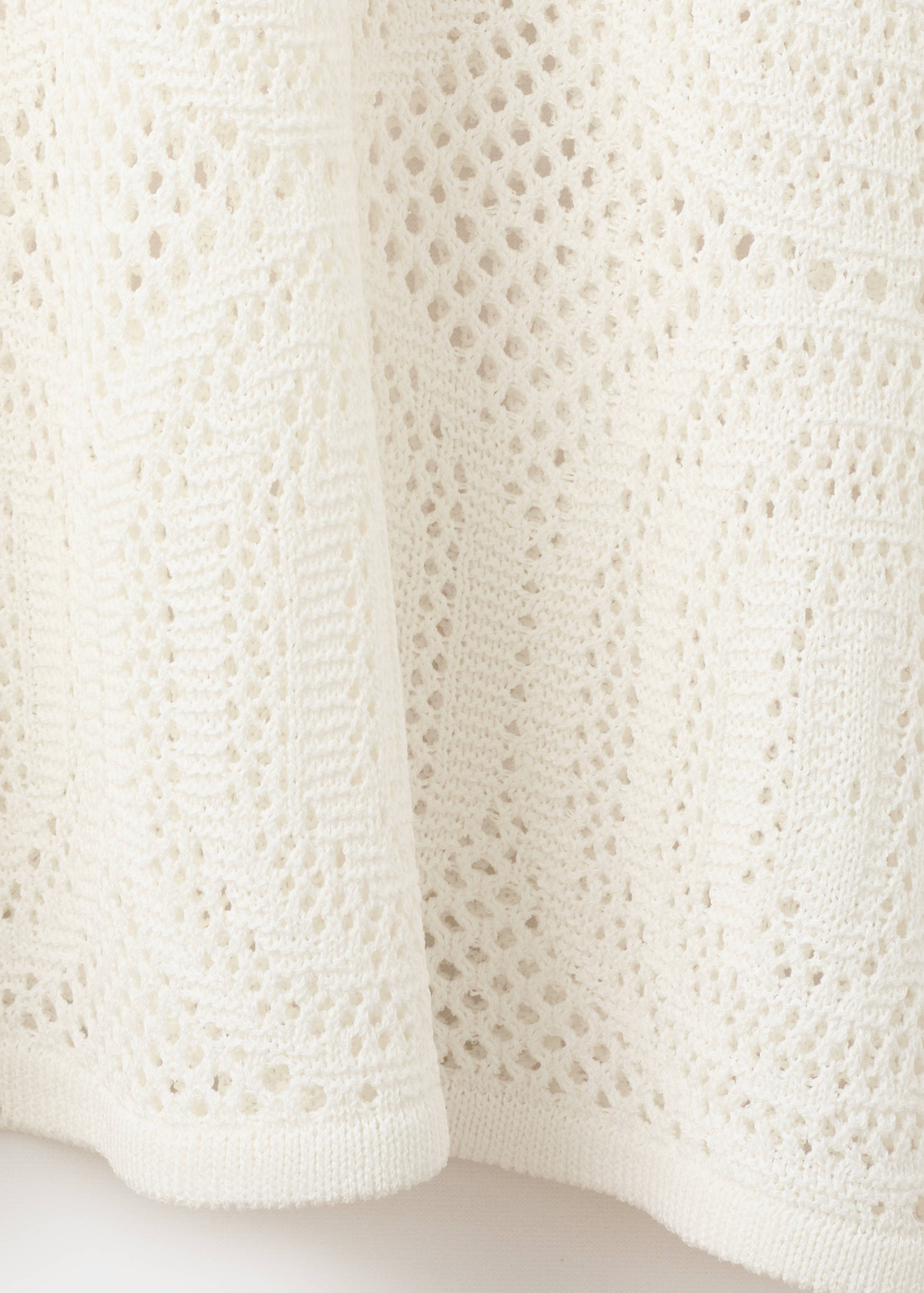 Mango vestido boniato in white - Image 3