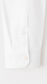 Mango camisa popelin in white - Image 3