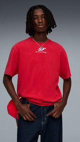 PUMA scuderia ferrari car graphic tee II men in rosso corsa - Image 3