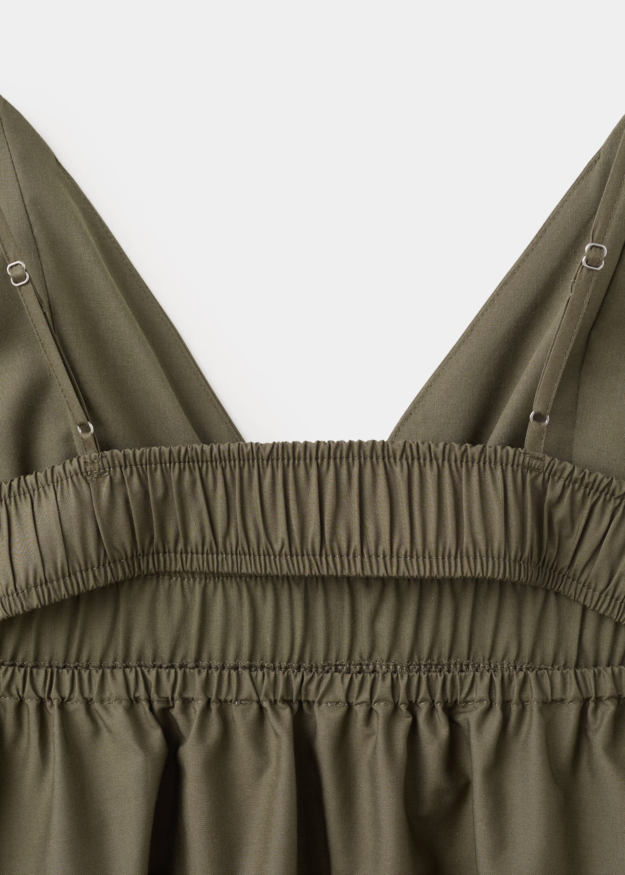 Mango vestido olga in green - Image 3