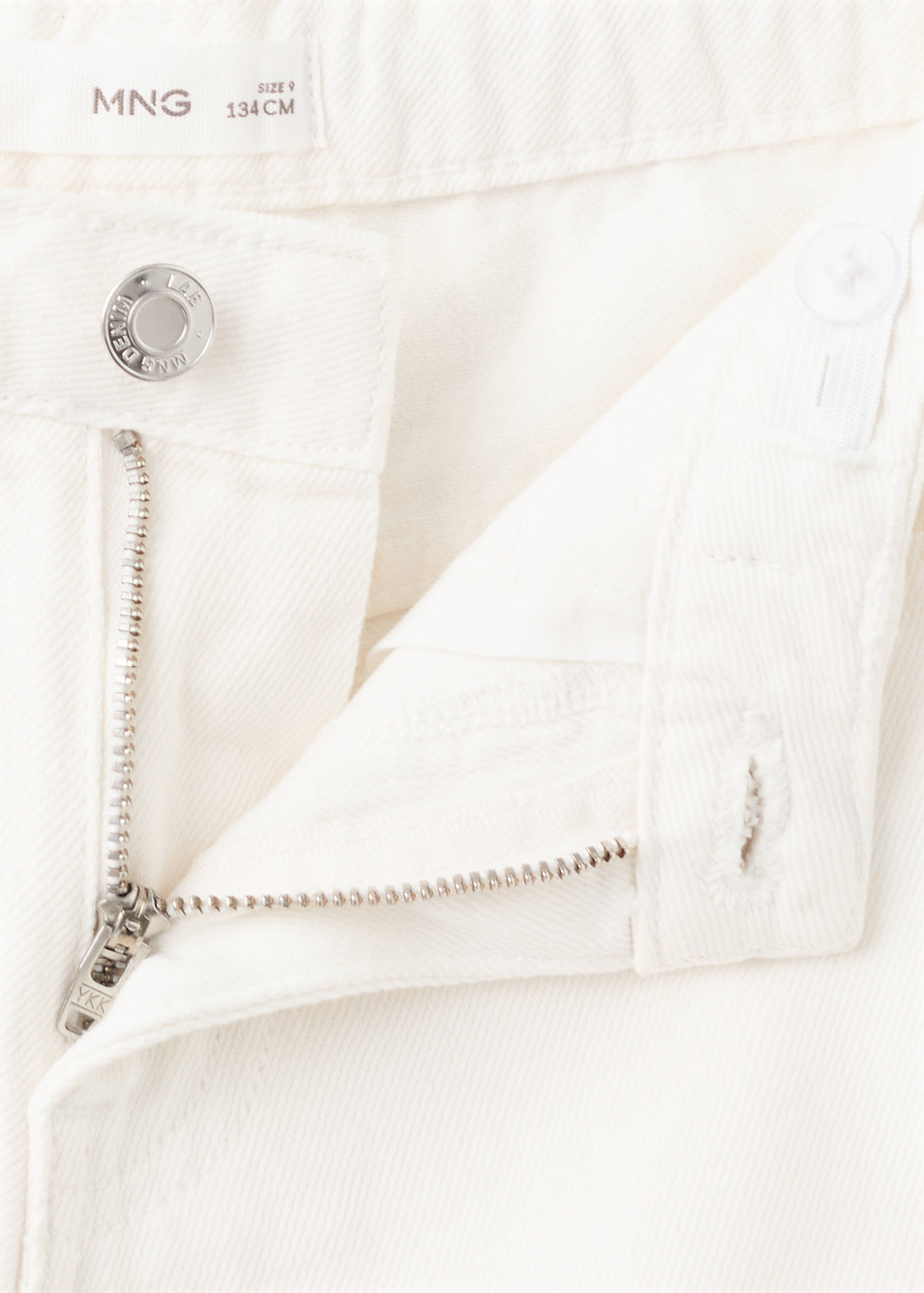 Mango shorts eyelet in white - Image 3