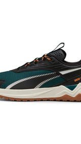 PUMA Extend lite trail running shoes in green terrain - Image 3
