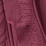Mango cardigan volantes in wine - Image 3