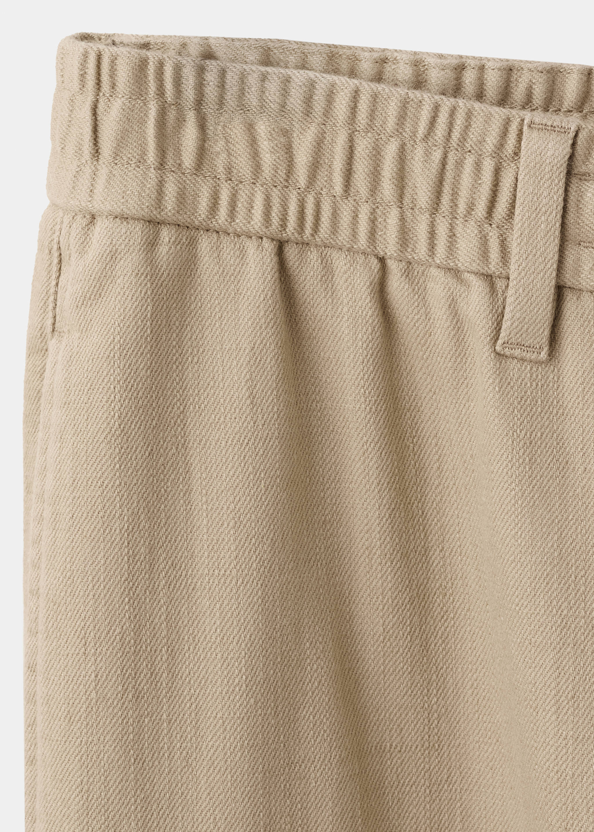 Mango pantalon onix in beige - Image 3