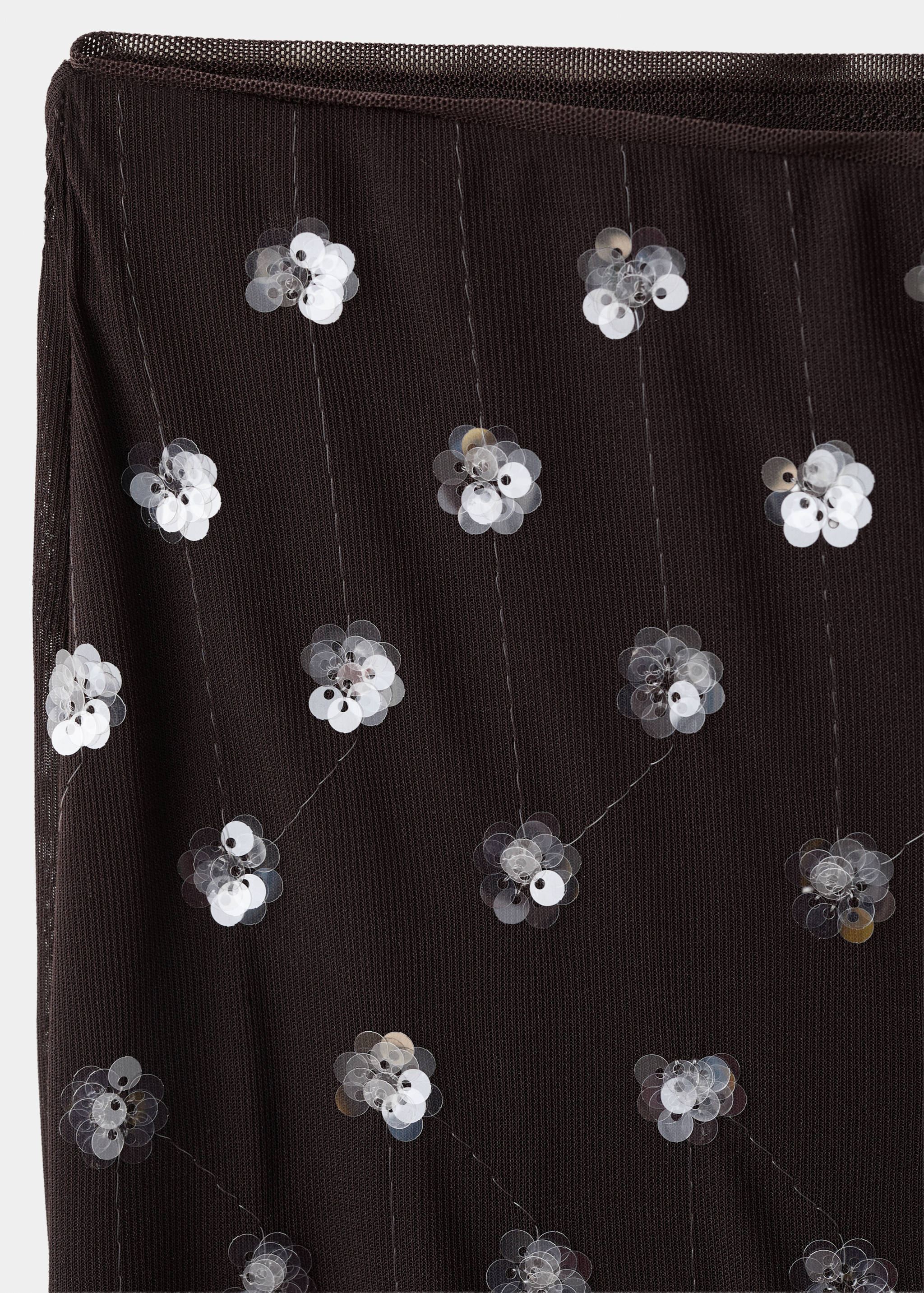 Mango pantalon fiesta in chocolate - Image 3