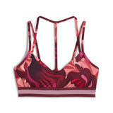 PUMA Floral ribbon low-support bra in ruby shimmer - Image 4