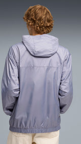 PUMA essentials relaxed windbreaker men in gray sky - Image 4