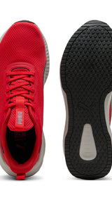 PUMA flyer lite 3 running shoes in for all time red and cool light gray - Image 4