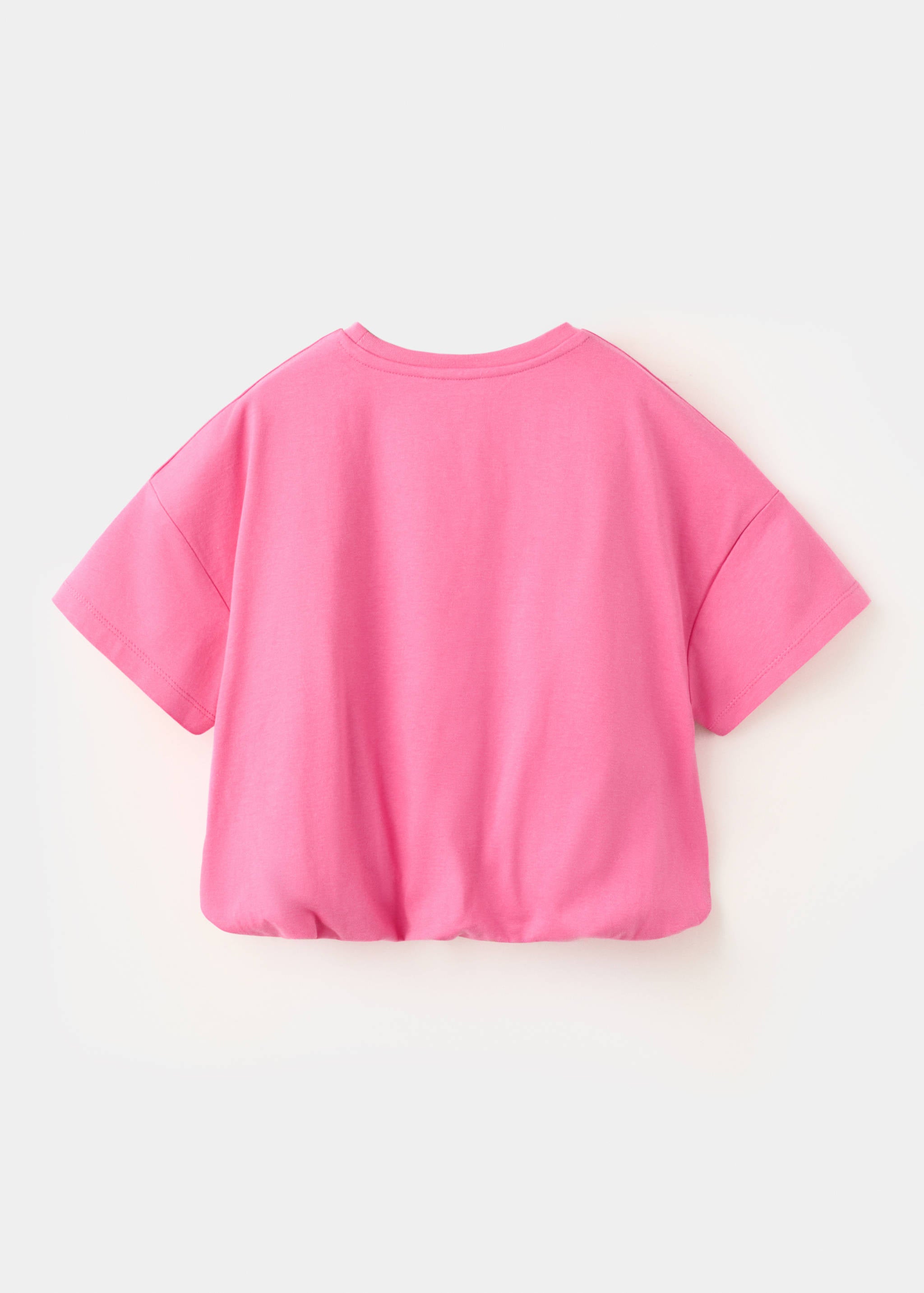 Mango camiseta noise in fluorescent pink - Image 4