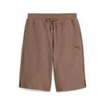 PUMA Premium ESS jacquard long line relaxed shorts 11" in totally taupe - Image 4