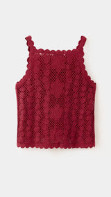 Mango top garnet in garnet - Image 4