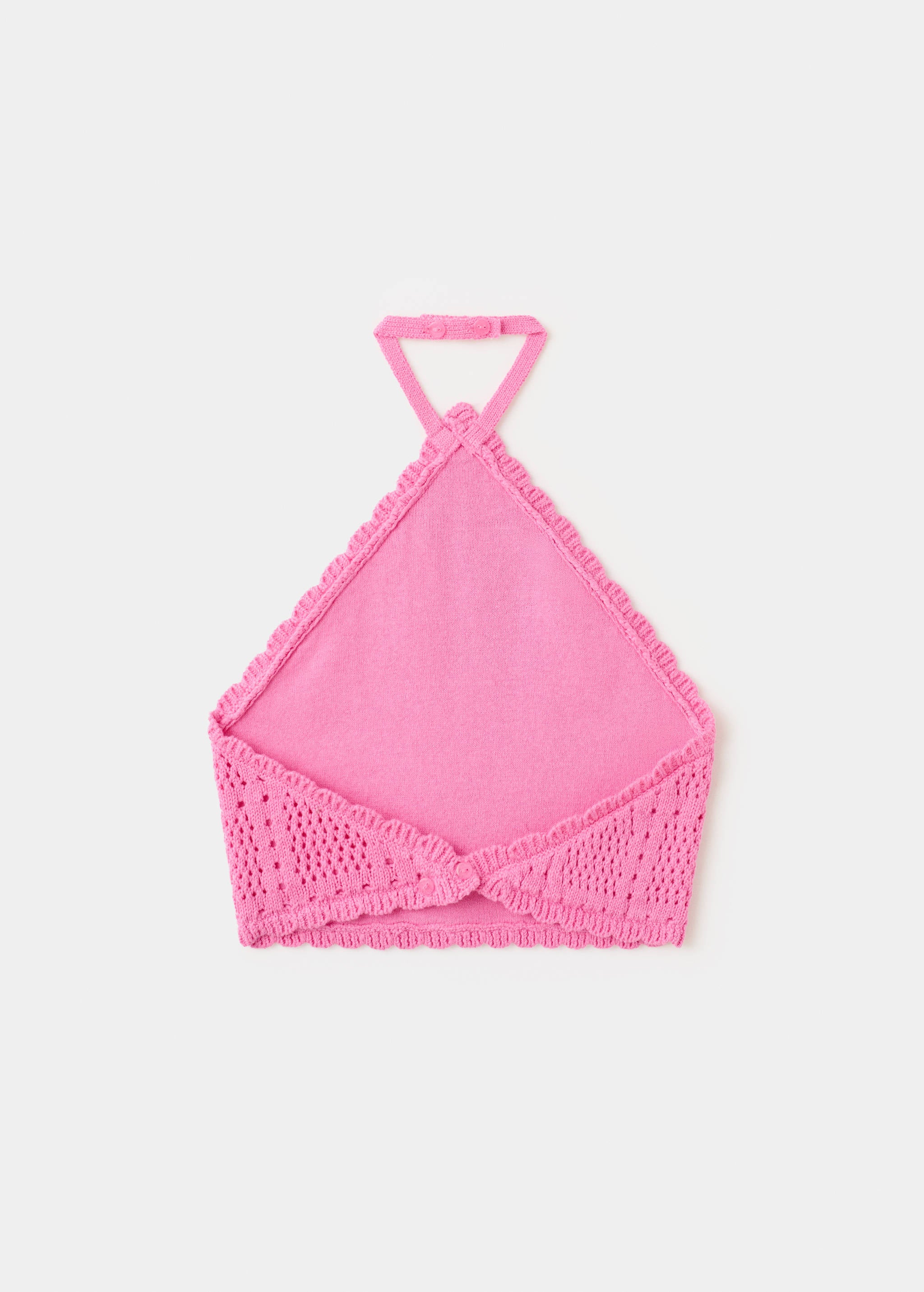 Mango top aylin in fuchsia - Image 4