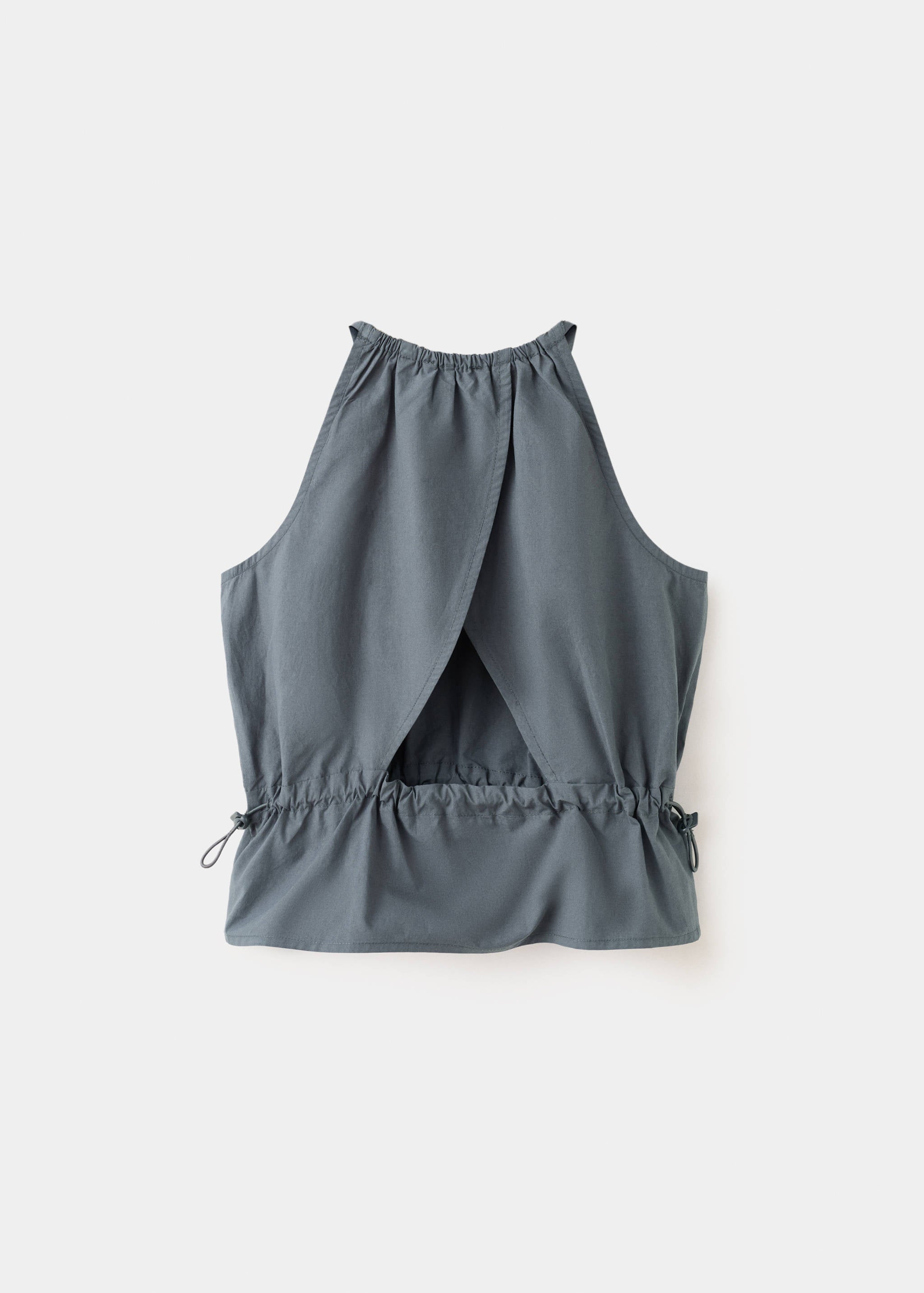 Mango blusa charlie in anthracite - Image 4