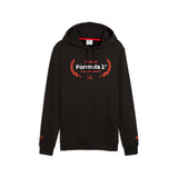 PUMA F1® ESSENTIALS logo graphic hoodie in black - Image 4