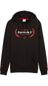 PUMA F1® ESSENTIALS logo graphic hoodie in black - Image 4