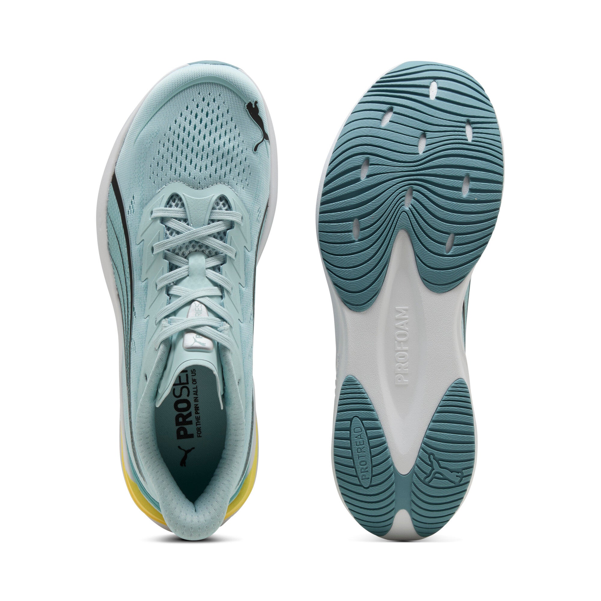 PUMA darter pro 2 running shoes unisex in baltic sea blue and fresh water - Image 4