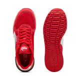 PUMA ST runner v4 mesh sneakers youth in for all time red and white - Image 4