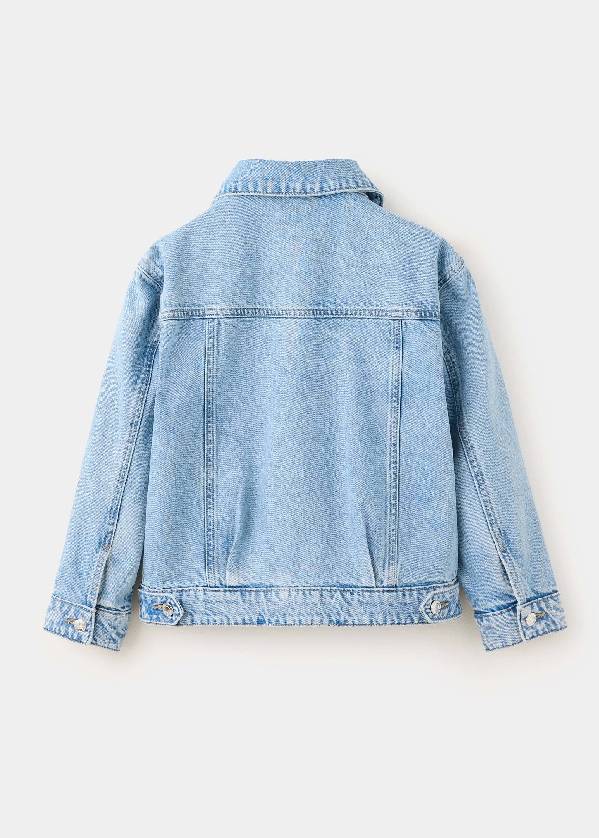 Mango cazadora alice in medium denim - Image 4
