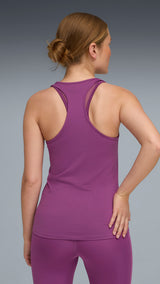 PUMA train all day essentials racerback tank women in plum wine - Image 4