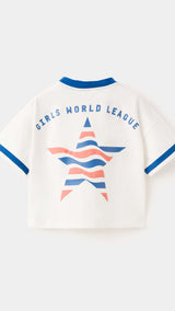 Mango camiseta england in off white - Image 4