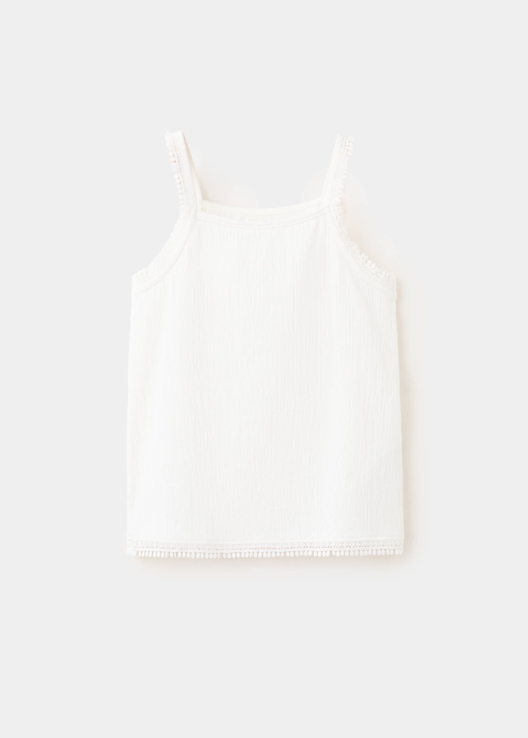 Mango camiseta sandra in off white - Image 4
