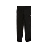 PUMA ESSENTIALS tape woven pants in black - Image 4