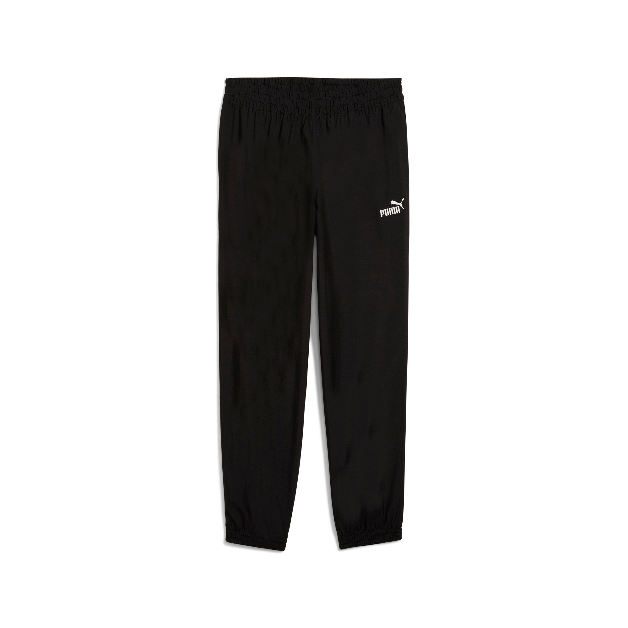 PUMA ESSENTIALS tape woven pants in black - Image 4