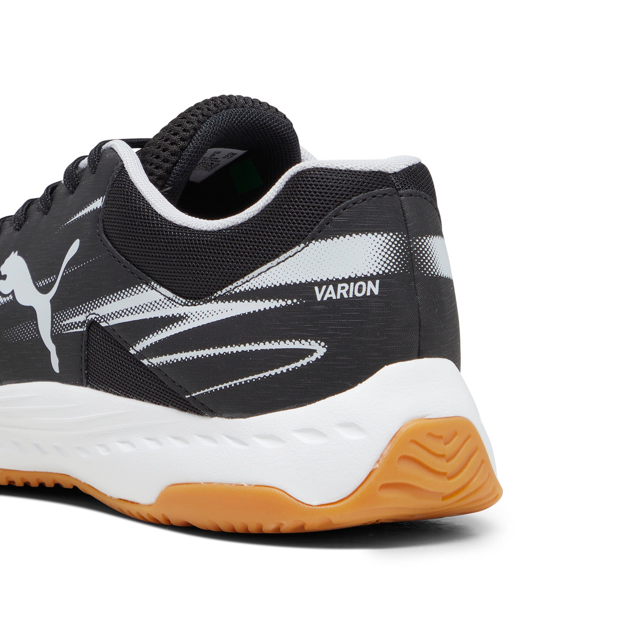 PUMA Varion II handball shoes in black - Image 4