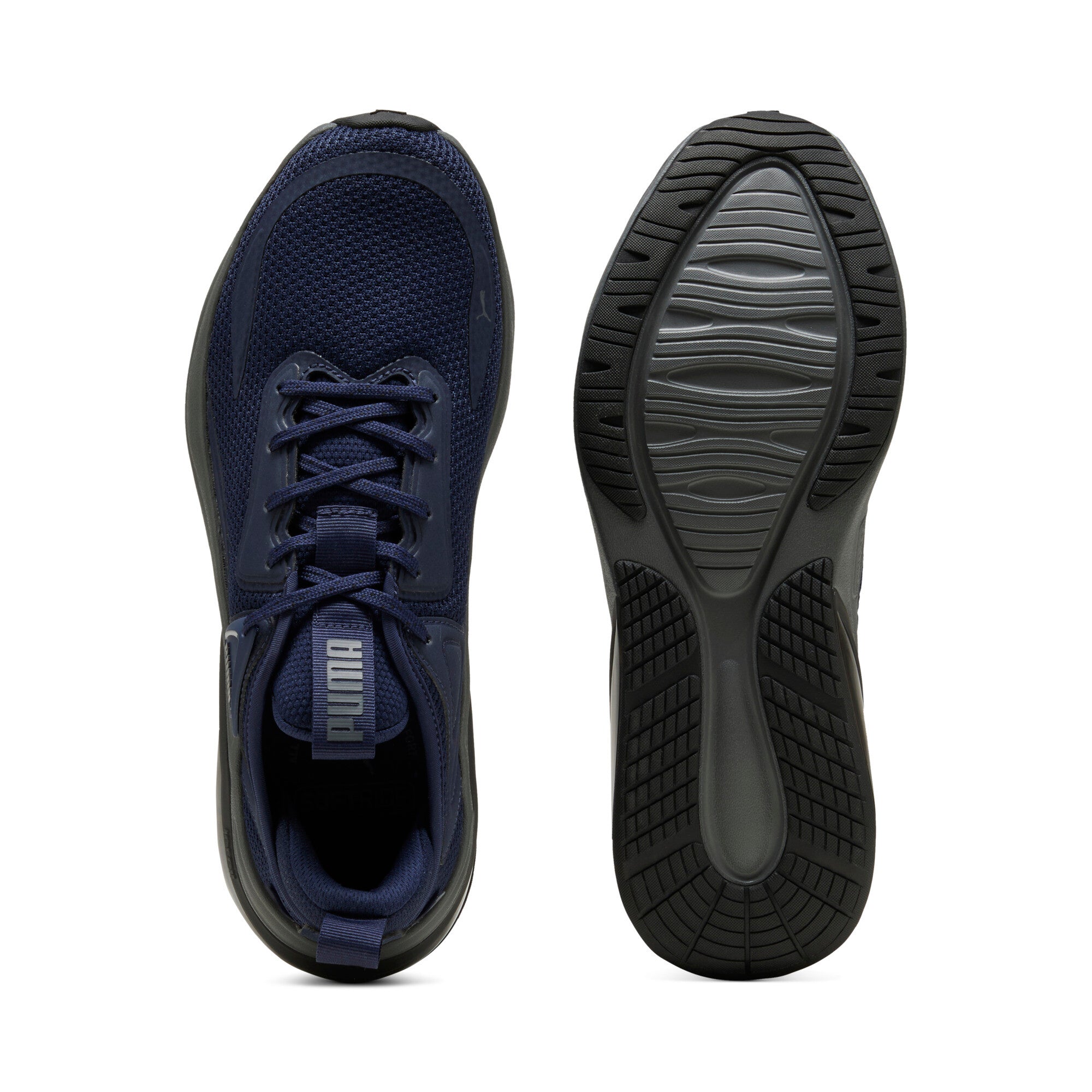 PUMA cell thrill running shoes unisex in navy and black - Image 4