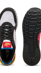 PUMA ST runner v4 nylon sneakers youth in white and for all time red - Image 4