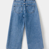 Mango jeans culottes in medium denim - Image 4