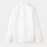 Mango shirt popelin in white - Image 4