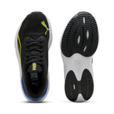 PUMA pounce lite running shoes youth in black and lime smash - Image 4