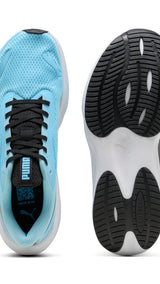 PUMA pounce lite running shoes in vibrant blue and black - Image 4