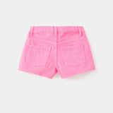 Mango shorts raw in fuchsia - Image 4