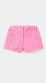 Mango shorts raw in fuchsia - Image 4