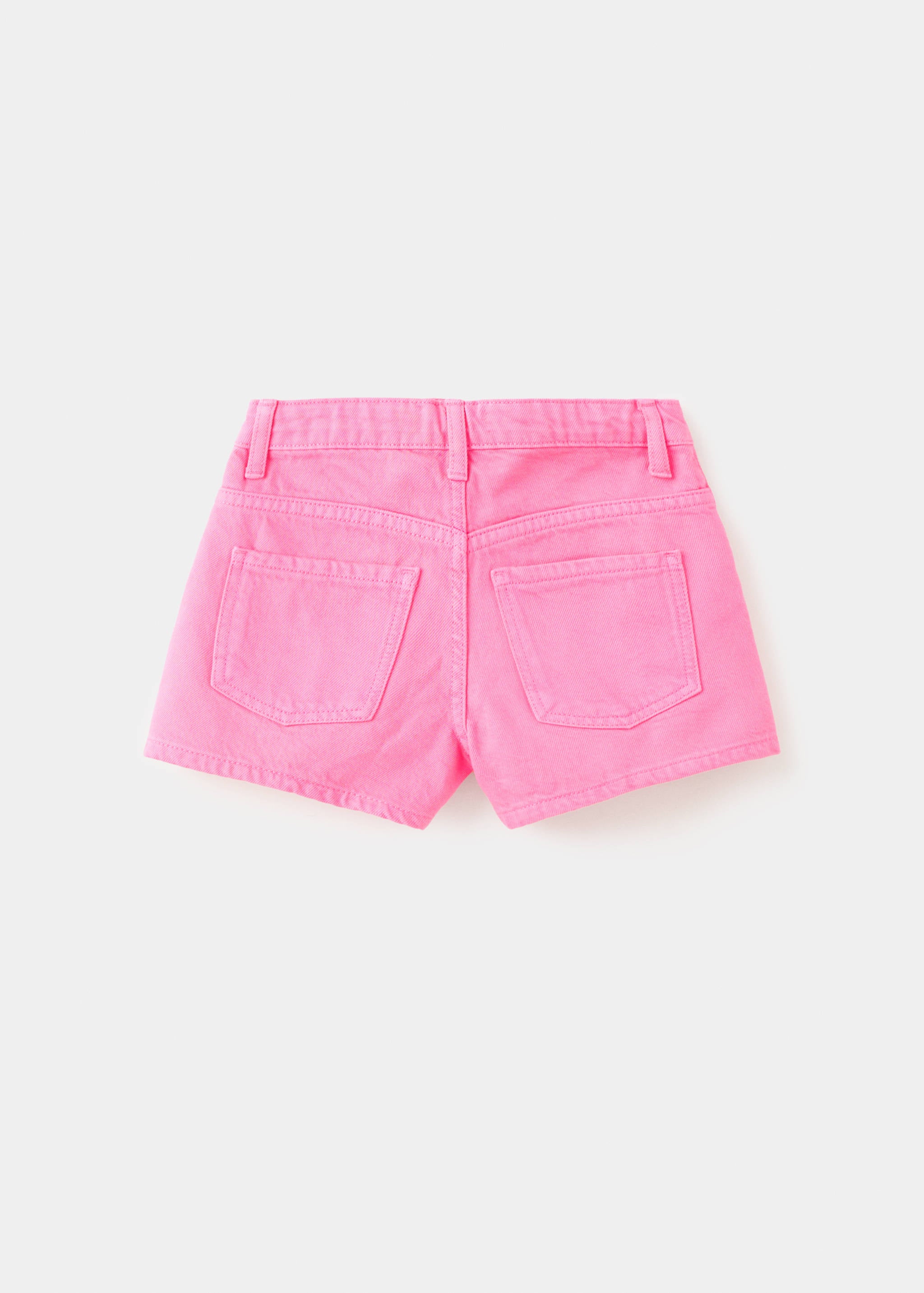 Mango shorts raw in fuchsia - Image 4