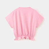 Mango camiseta easy in pink - Image 4