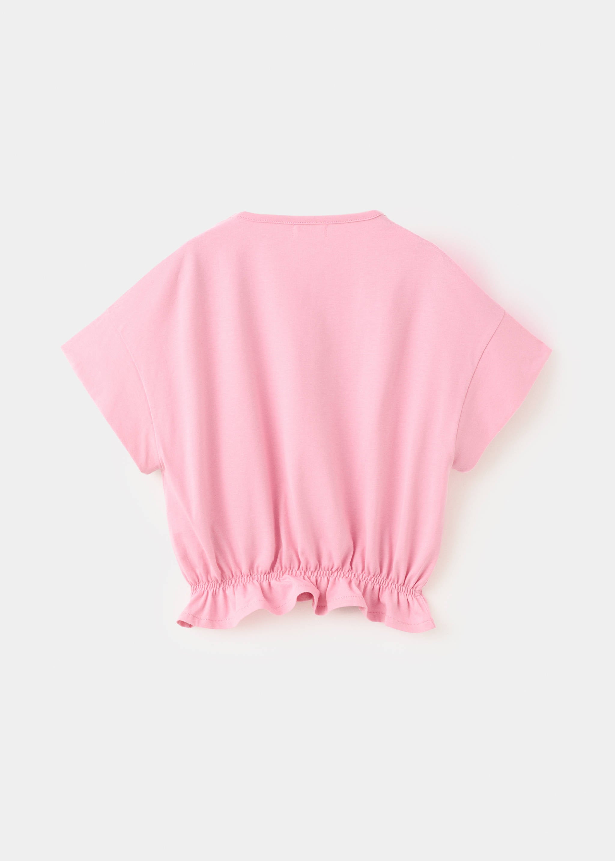 Mango camiseta easy in pink - Image 4