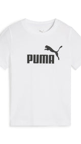 PUMA ESS no. 1 logo tee in white - Image 4