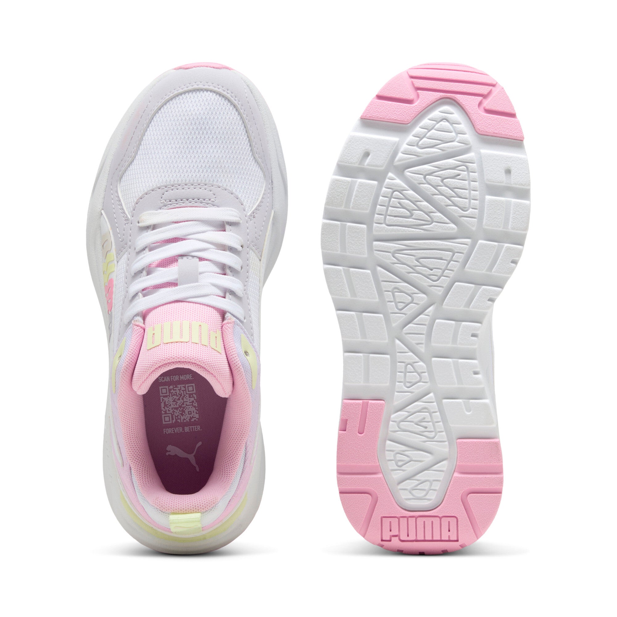 PUMA trinity 2 come on sneakers youth in lavender pop and white - Image 4